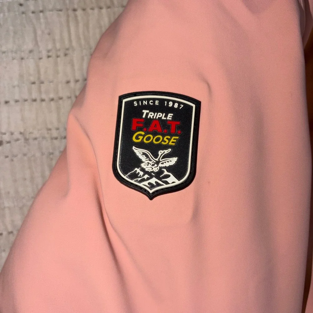 Triple FAT Goose Womens Pink Down Parka Arctic Temperature Coat TDW9234G Size 10